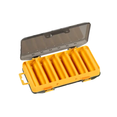 Żółty organizer wędkarski na sztuczne przynęty 182 176x104x37 mm - 1.webp