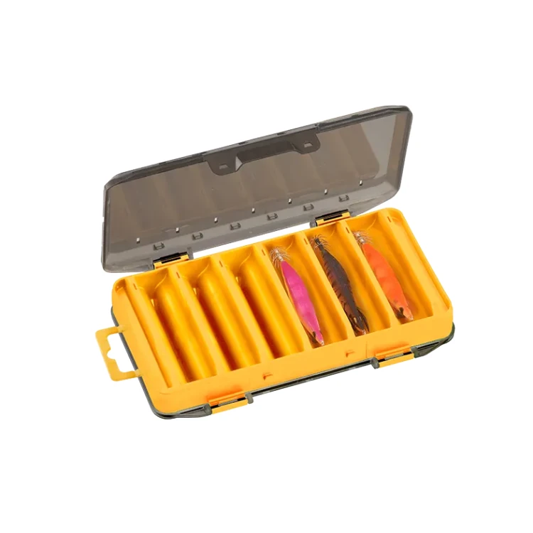 Żółty organizer wędkarski na sztuczne przynęty 182 176x104x37 mm - 3.webp