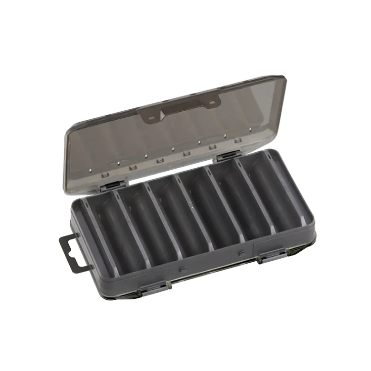 Czarny organizer wędkarski na sztuczne przynęty 182 176x104x37 mm - 1.webp