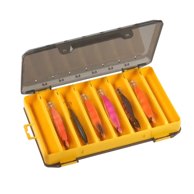 Żółty organizer wędkarski na sztuczne przynęty 184 275x185x48 mm - 2.webp