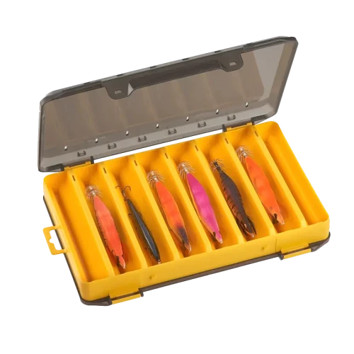 Żółty organizer wędkarski na sztuczne przynęty 184 275x185x48 mm - 2.webp
