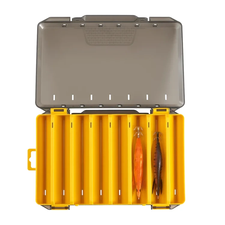 Żółty organizer wędkarski na sztuczne przynęty 184 275x185x48 mm - 3.webp