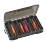 Czarny organizer wędkarski na sztuczne przynęty 184 275x185x48 mm - 2.webp