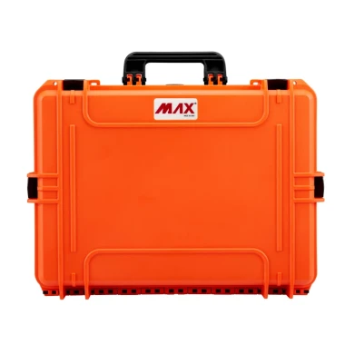 Pomarańczowa walizka hermetyczna z przegrodami MAX505CAM 555x428x211 mm - 2
