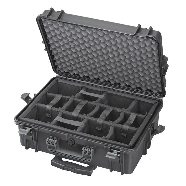 Walizka hermetyczna z przegrodami MAX505CAMTR 555x428x211 mm + kółka i rączka - 1.webp