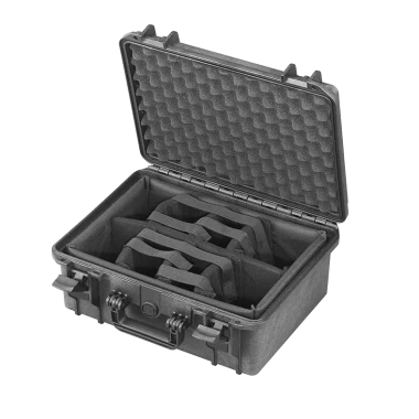 Walizka hermetyczna z przegrodami MAX380H160CAM 414x345x174 mm - 1