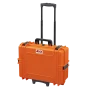 Pomarańczowa walizka hermetyczna z kółkami i rączką MAX505TR 555x445x258 mm - 1.webp