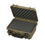 Zielona walizka hermetyczna z wypełnieniem piankowym MAX300S 336x300x148 mm - 1